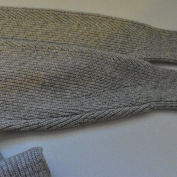 Design History Long Sleeve Gray Pullover Sweater Top Dress Size OS - Picture 11 of 13